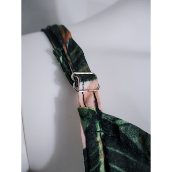 ZAFUL Tropical Leaf Print Cami Mini Dress Size M - Picture 15 of 16